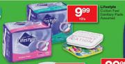 Lifestyle Cotton Feel Sanitary Pads-10's