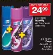 Mystify Air Freshener-3x180ml