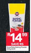 Snowflake Baking Powder-200g Refill