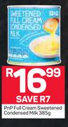 PnP Full Cream Sweetened Condensed Milk-385g