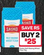 Sasko Self-Raising Wheat Flour-2x1kg