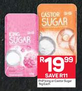 PnP Icing Or Castor Sugar-1kg Each