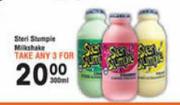 Steri Stumpie Milk Shake-3 x 300ml