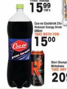 Coo-ee Cooldrink-2Ltr + Reboost Energy Drink-500ml Both For