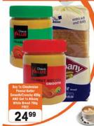 Chock Value Peanut Butter Smooth Crunchy-400g With Free Albany White Bread-700g