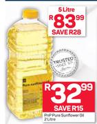 PnP Pure Sunflower Oil-2Ltr