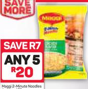 Maggi2-Minute Noodles Assorted-5X73g