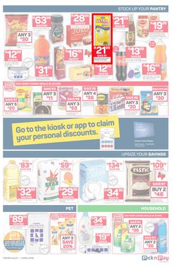 Pick n Pay  Gauteng, Free State, North West, Mpumalanga, Limpopo and Northern Cape : : Easter Massive Savings (01 Apr - 07 Apr 2019), page 3