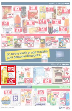 Pick n Pay  Gauteng, Free State, North West, Mpumalanga, Limpopo and Northern Cape : : Easter Massive Savings (01 Apr - 07 Apr 2019), page 3