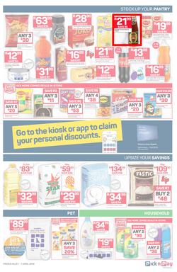 Pick n Pay  Gauteng, Free State, North West, Mpumalanga, Limpopo and Northern Cape : : Easter Massive Savings (01 Apr - 07 Apr 2019), page 3