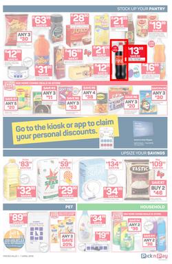 Pick n Pay  Gauteng, Free State, North West, Mpumalanga, Limpopo and Northern Cape : : Easter Massive Savings (01 Apr - 07 Apr 2019), page 3