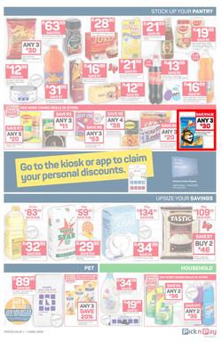 Pick n Pay  Gauteng, Free State, North West, Mpumalanga, Limpopo and Northern Cape : : Easter Massive Savings (01 Apr - 07 Apr 2019), page 3