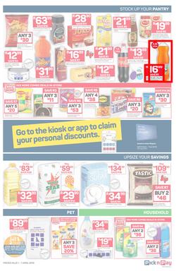 Pick n Pay  Gauteng, Free State, North West, Mpumalanga, Limpopo and Northern Cape : : Easter Massive Savings (01 Apr - 07 Apr 2019), page 3