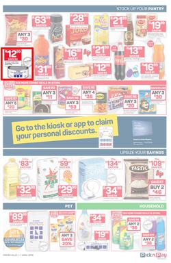 Pick n Pay  Gauteng, Free State, North West, Mpumalanga, Limpopo and Northern Cape : : Easter Massive Savings (01 Apr - 07 Apr 2019), page 3