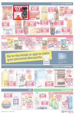 Pick n Pay  Gauteng, Free State, North West, Mpumalanga, Limpopo and Northern Cape : : Easter Massive Savings (01 Apr - 07 Apr 2019), page 3