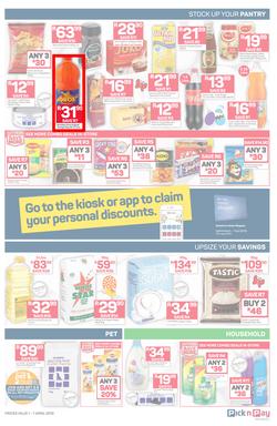 Pick n Pay  Gauteng, Free State, North West, Mpumalanga, Limpopo and Northern Cape : : Easter Massive Savings (01 Apr - 07 Apr 2019), page 3