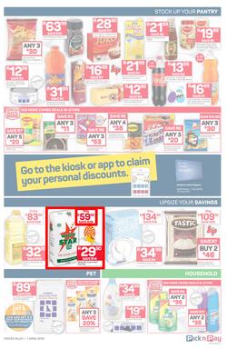 Pick n Pay  Gauteng, Free State, North West, Mpumalanga, Limpopo and Northern Cape : : Easter Massive Savings (01 Apr - 07 Apr 2019), page 3