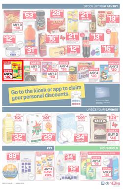 Pick n Pay  Gauteng, Free State, North West, Mpumalanga, Limpopo and Northern Cape : : Easter Massive Savings (01 Apr - 07 Apr 2019), page 3