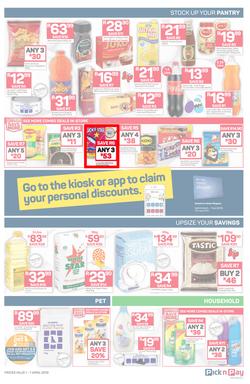 Pick n Pay  Gauteng, Free State, North West, Mpumalanga, Limpopo and Northern Cape : : Easter Massive Savings (01 Apr - 07 Apr 2019), page 3
