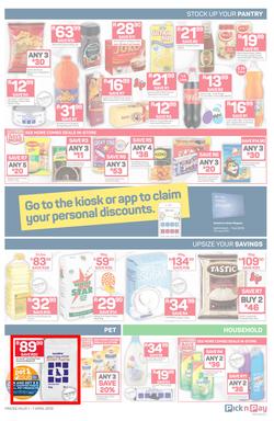 Pick n Pay  Gauteng, Free State, North West, Mpumalanga, Limpopo and Northern Cape : : Easter Massive Savings (01 Apr - 07 Apr 2019), page 3