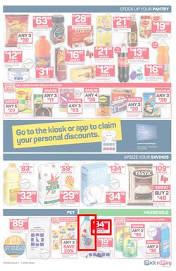 Pick n Pay  Gauteng, Free State, North West, Mpumalanga, Limpopo and Northern Cape : : Easter Massive Savings (01 Apr - 07 Apr 2019), page 3