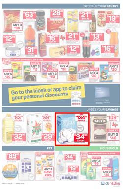 Pick n Pay  Gauteng, Free State, North West, Mpumalanga, Limpopo and Northern Cape : : Easter Massive Savings (01 Apr - 07 Apr 2019), page 3
