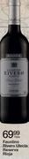 Faustino Rivero Ulecia Reserrva Rioja-750ML