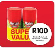 Mortein Naturgard Insecticide-2 x 236ml Refill Pack