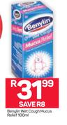 Benylin Wet Cough Mucus Relief-100ml