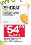 Rehidrat Hydration Oral Electrolyte Mixture-6x14g Per Pack