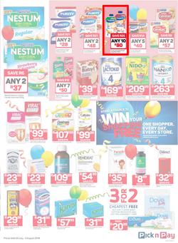 Pick n Pay : Baby Promotion (23 Jul - 05 Aug 2018), page 3
