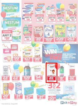 Pick n Pay : Baby Promotion (23 Jul - 05 Aug 2018), page 3