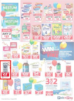 Pick n Pay : Baby Promotion (23 Jul - 05 Aug 2018), page 3