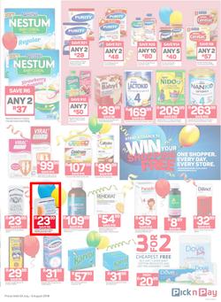 Pick n Pay : Baby Promotion (23 Jul - 05 Aug 2018), page 3