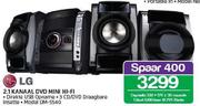 LG 2.1 Kanaal DVD Mini Hi-Fi DM-5540