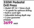 Ryobi 550W Pedestal Drill Press DP-16