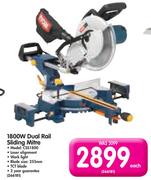 Ryobi 1800W Dual Rail Sliding Mitre CSS1800
