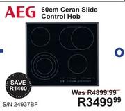 AEG 60cm Ceran Slide Control Hob S/N 24937BF