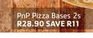 PnP Pizza Bases 2s
