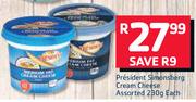 President Simonsberg Cream Cheese-230g Each