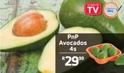 PnP Avocados 4s