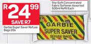 Garbie Super Saver Refuse Bags-20's