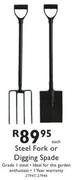 Steel Fork Or Digging Spade-Each