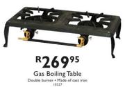 Gas Boiling Table 