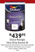 Dulux Pearlglo Non-Drip Enamel-5ltr