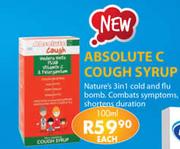 Absolute C Cough Syrup-100ml