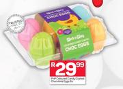Pnp Coloured Candy Coated Chocolate Eggs-6's Pack