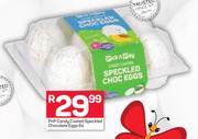 Pnp Candy Coated Speckled Chocolate Eggs-6's Pack