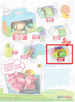 Pick n Pay : Sweet Easter Treats (25 Mar - 21 Apr 2019), page 3