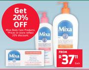 Mixa Body Care Products-Each